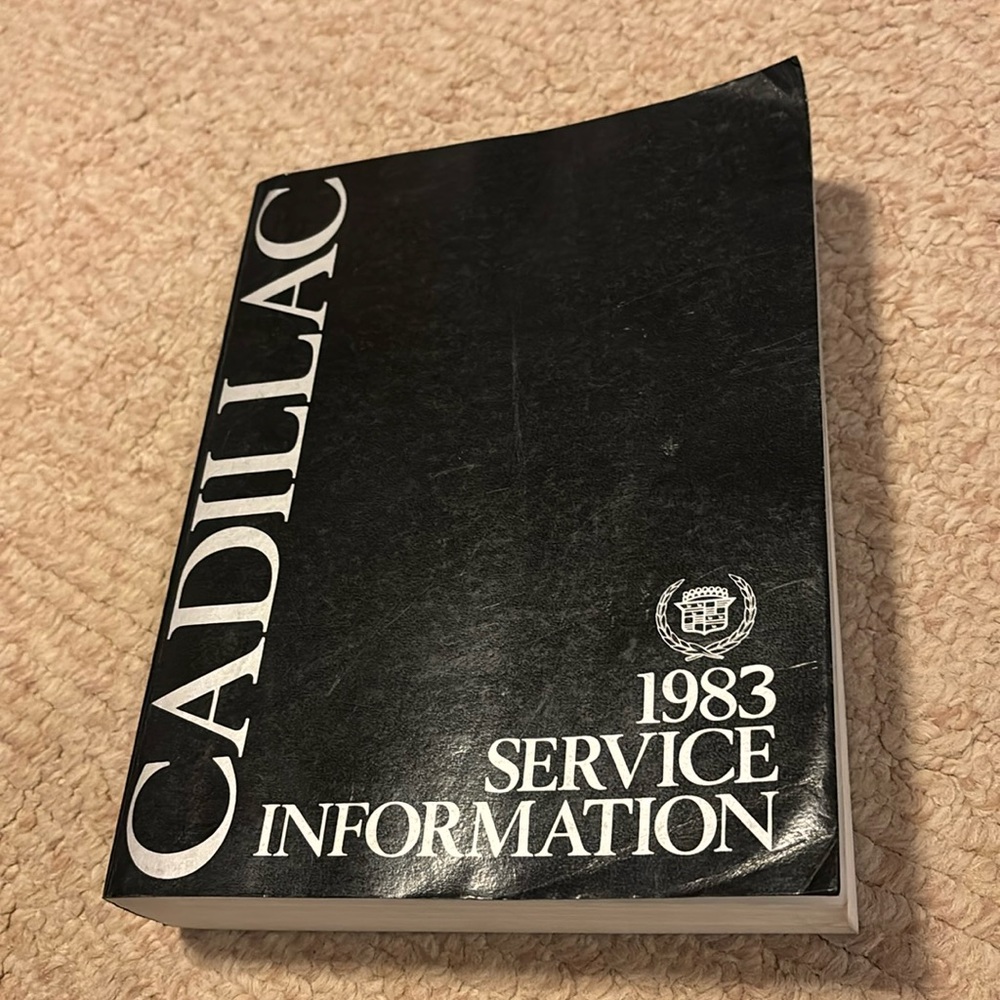 1983 Cadillac service manual